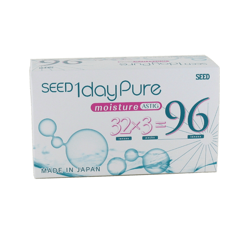 SEED 1dayPure moisture for Astigmatism (96er Box)